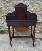 Antique Rosewood Inlaid Writing Desk (15 of 19) Antique Rosewood Inlaid Writing Desk (15 of 19)