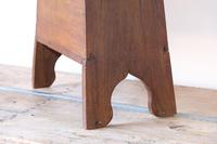Antique Vintage Fruitwood Box Stool with Hinged Lid (10 of 14) Antique Vintage Fruitwood Box Stool with Hinged Lid (10 of 14)