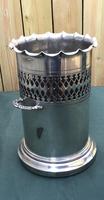 Victorian Silver Plated Two Handle Champagne /Wine Bottle Holder by Walker & Hall (2 of 3) Victorian Silver Plated Two Handle Champagne /Wine Bottle Holder by Walker & Hall (2 of 3)