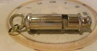 Vintage Pocket Watch Chain Fob 1940s Silver Chrome Railway Or Police Whistle Fob (2 of 7) Vintage Pocket Watch Chain Fob 1940s Silver Chrome Railway Or Police Whistle Fob (2 of 7)