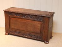 Solid Oak Carved Coffer (7 of 9) Solid Oak Carved Coffer (7 of 9)