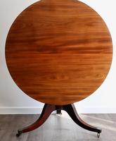 Fine quality Georgian mahogany tilt top dining table (5 of 9) Fine quality Georgian mahogany tilt top dining table (5 of 9)