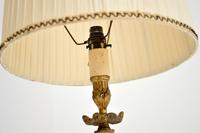 Antique Gilt Metal Table Lamp (8 of 8) Antique Gilt Metal Table Lamp (8 of 8)