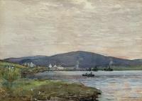 Andrew Gamley RSW - A Lochside Village Watercolour Painting (3 of 12) Andrew Gamley RSW - A Lochside Village Watercolour Painting (3 of 12)