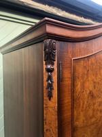 Antique Burr Walnut Single Wardrobe (8 of 11) Antique Burr Walnut Single Wardrobe (8 of 11)