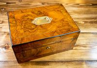Burr Walnut Work Box Victorian 1870 (6 of 9) Burr Walnut Work Box Victorian 1870 (6 of 9)