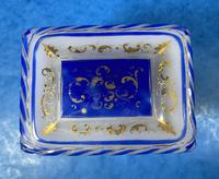 Arts & Crafts Glass and Brass Single Tea Caddy. (7 of 18) Arts & Crafts Glass and Brass Single Tea Caddy. (7 of 18)