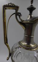 Antique Silver Parcel Gilt Claret Jug. 800 Standard c.1880 (5 of 9) Antique Silver Parcel Gilt Claret Jug. 800 Standard c.1880 (5 of 9)