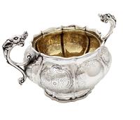Antique Georgian Sterling Silver 2 Handle Bowl 1827 (4 of 10) Antique Georgian Sterling Silver 2 Handle Bowl 1827 (4 of 10)