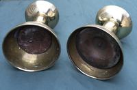 Pair of Arts & Crafts Brass Dome Pricket Candlesticks (5 of 5) Pair of Arts & Crafts Brass Dome Pricket Candlesticks (5 of 5)