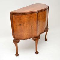 Antique Queen Anne Style Burr Walnut Cabinet (3 of 8) Antique Queen Anne Style Burr Walnut Cabinet (3 of 8)