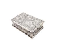 Antique Victorian Sterling Silver Snuff Box 1852 (9 of 11) Antique Victorian Sterling Silver Snuff Box 1852 (9 of 11)