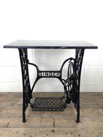 Antique Singer Sewing Machine Table with Marble Top (8 of 8) Antique Singer Sewing Machine Table with Marble Top (8 of 8)