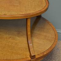 Quality Victorian Satinwood Two Tier Lamp Table (3 of 7) Quality Victorian Satinwood Two Tier Lamp Table (3 of 7)