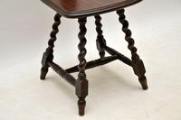 Antique Victorian Welsh Oak Spinning Chair (8 of 9) Antique Victorian Welsh Oak Spinning Chair (8 of 9)