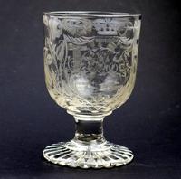 Exceptional, Fine & Rare Regency Oddfellows / Masonic Glass Rummer c.1814 (3 of 11) Exceptional, Fine & Rare Regency Oddfellows / Masonic Glass Rummer c.1814 (3 of 11)