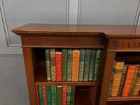Edwardian Long Break Fronted Mahogany Open Bookcase (7 of 13) Edwardian Long Break Fronted Mahogany Open Bookcase (7 of 13)