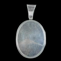 Antique Victorian Floral Locket Sterling Silver c.1880 (2 of 6) Antique Victorian Floral Locket Sterling Silver c.1880 (2 of 6)