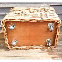 Large Wicker Log Basket on Wheels (6 of 6) Large Wicker Log Basket on Wheels (6 of 6)