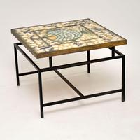 1960’s Tiled Top Brass Coffee Table (9 of 18) 1960’s Tiled Top Brass Coffee Table (9 of 18)