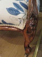 Victorian Walnut Armchair New Upholstery c.1860 (10 of 11) Victorian Walnut Armchair New Upholstery c.1860 (10 of 11)