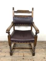 Pair of Mid 20th Century Oak Armchairs (4 of 7) Pair of Mid 20th Century Oak Armchairs (4 of 7)