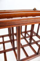 Small Edwardian Walnut Canterbury / Magazine Rack (13 of 13) Small Edwardian Walnut Canterbury / Magazine Rack (13 of 13)