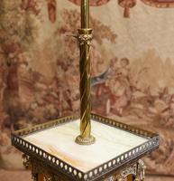 Antique Gilt French Floor Lamp Table (8 of 12) Antique Gilt French Floor Lamp Table (8 of 12)