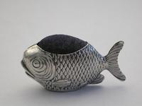Edwardian Novelty Silver Fish Pin Cushion, Lr110521 (6 of 11) Edwardian Novelty Silver Fish Pin Cushion, Lr110521 (6 of 11)