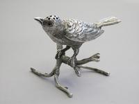 Edwardian Novelty Silver Bird on a Branch Pepper by George Bedingham, London, 1906 (8 of 12) Edwardian Novelty Silver Bird on a Branch Pepper by George Bedingham, London, 1906 (8 of 12)