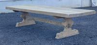 Huge French Bleached Oak Farmhouse Dining Table (31 of 34) Huge French Bleached Oak Farmhouse Dining Table (31 of 34)