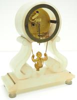 Rare Antique French Farcot Mantel Clock 8-Day Swinging Cherub Mantel Clock (9 of 11) Rare Antique French Farcot Mantel Clock 8-Day Swinging Cherub Mantel Clock (9 of 11)