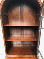 Antique Slim Figured Walnut Bookcase (5 of 12) Antique Slim Figured Walnut Bookcase (5 of 12)