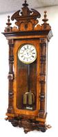 Rare Impressive Antique Burr Walnut 8-Day Twin Weight Striking Vienna Regulator Wall Clock by Gustav Becker (5 of 13) Rare Impressive Antique Burr Walnut 8-Day Twin Weight Striking Vienna Regulator Wall Clock by Gustav Becker (5 of 13)