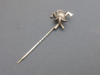 Victorian Silver Firemans Helmet and Axe Stickpin (2 of 5) Victorian Silver Firemans Helmet and Axe Stickpin (2 of 5)