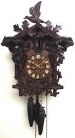 Antique Carved Early Cuckoo Clock Weight Driven Visible Pendulum (5 of 14) Antique Carved Early Cuckoo Clock Weight Driven Visible Pendulum (5 of 14)