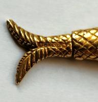 Vintage 18ct Gold Articulated Fish Amulet Pendant (6 of 10) Vintage 18ct Gold Articulated Fish Amulet Pendant (6 of 10)