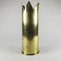 WW1 Trench Art Brass Vase (2 of 4) WW1 Trench Art Brass Vase (2 of 4)
