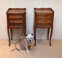 Pair of French Oak Bedside Cabinets (9 of 9) Pair of French Oak Bedside Cabinets (9 of 9)