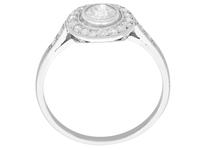 0.63 ct Diamond and Platinum Cluster Ring - Antique Circa 1925 (9 of 9) 0.63 ct Diamond and Platinum Cluster Ring - Antique Circa 1925 (9 of 9)