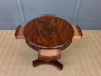 William IV Flame Mahogany Drum Table (5 of 9) William IV Flame Mahogany Drum Table (5 of 9)