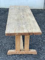 Large French Rustic Bleached Oak Farmhouse Dining Table (25 of 36) Large French Rustic Bleached Oak Farmhouse Dining Table (25 of 36)