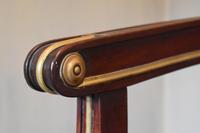 French Mahogany, Brass & Leather, Low Back Armchair (7 of 9) French Mahogany, Brass & Leather, Low Back Armchair (7 of 9)
