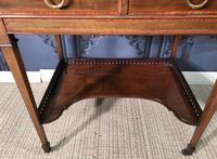 Edwardian Inlaid Mahogany Desk (16 of 21) Edwardian Inlaid Mahogany Desk (16 of 21)