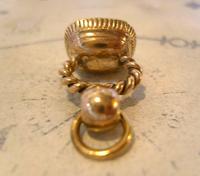 Antique Pocket Watch Chain Fob 1830s Georgian Rose Gilt & Mother Of Pearl Fob (7 of 10) Antique Pocket Watch Chain Fob 1830s Georgian Rose Gilt & Mother Of Pearl Fob (7 of 10)