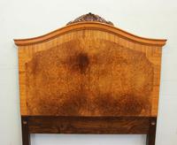 Antique Pair of Figured Walnut Single Headboards (8 of 8) Antique Pair of Figured Walnut Single Headboards (8 of 8)