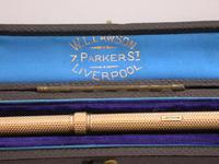 Victorian Cased 10crt Gold Sliding Propelling Pencil (4 of 15) Victorian Cased 10crt Gold Sliding Propelling Pencil (4 of 15)