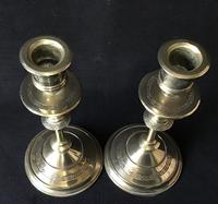 Pair of Arts & Crafts Brass Candlesticks (3 of 5) Pair of Arts & Crafts Brass Candlesticks (3 of 5)
