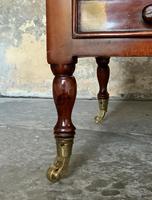 Regency Revival Mahogany Canterbury Sheet Music Magazine Rack with Brass Casters (9 of 11) Regency Revival Mahogany Canterbury Sheet Music Magazine Rack with Brass Casters (9 of 11)