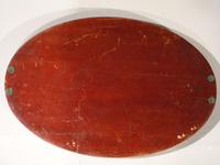 Beautiful Marquetry Inlaid Late 19th Century Oval Mahogany Tray (3 of 3) Beautiful Marquetry Inlaid Late 19th Century Oval Mahogany Tray (3 of 3)